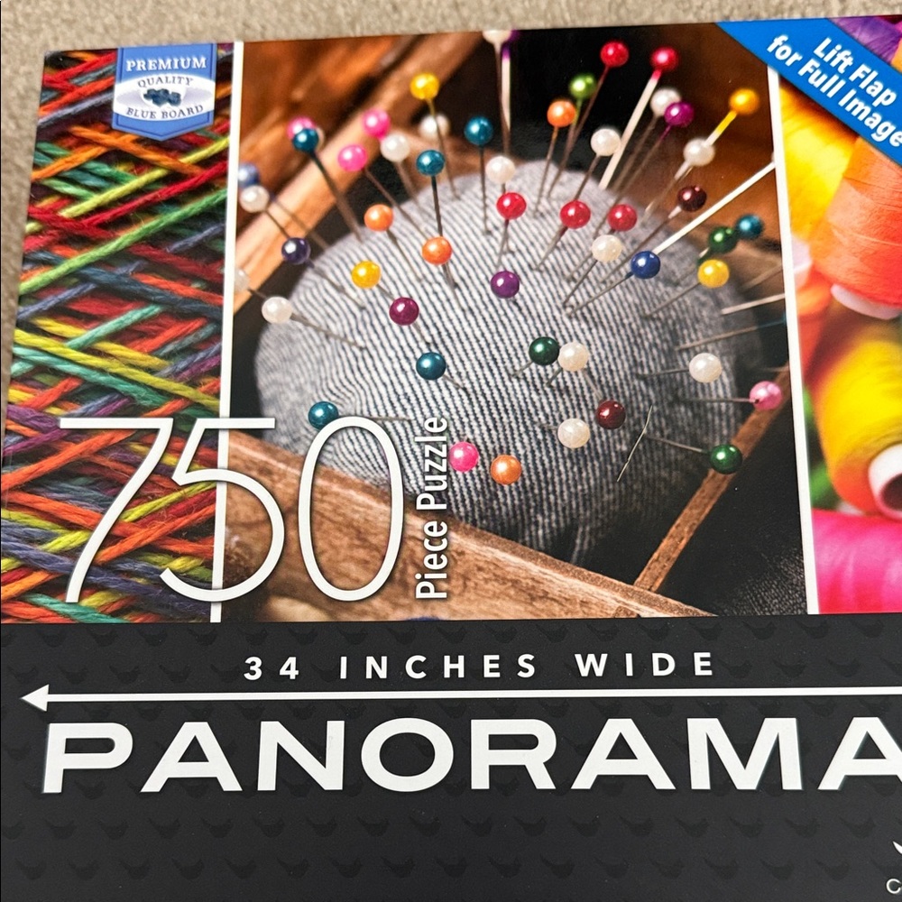 Puzzle 750 Piece - Vibrant Pins
